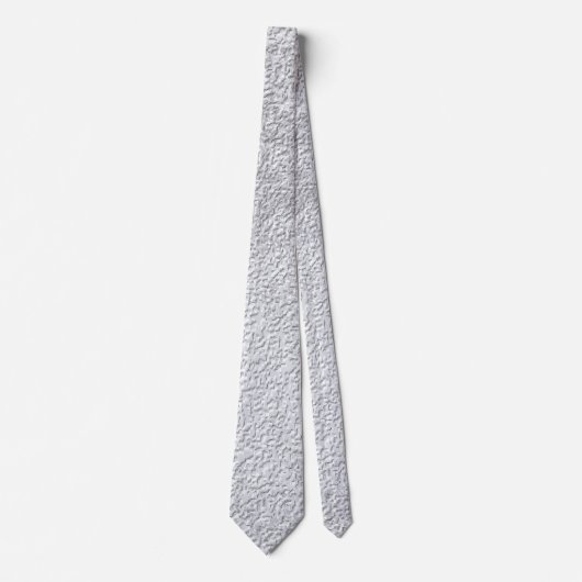 Konkretes Grausteinfassmuster Krawatte (Vorderseite)