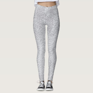 Konkretes Grausteinfassmuster Leggings