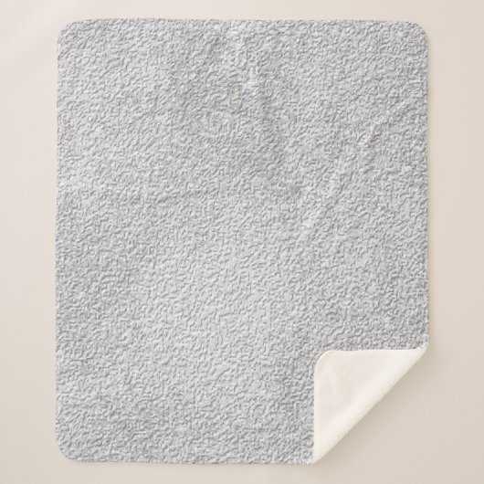 Konkretes Grausteinfassmuster Sherpadecke (Vorderseite)