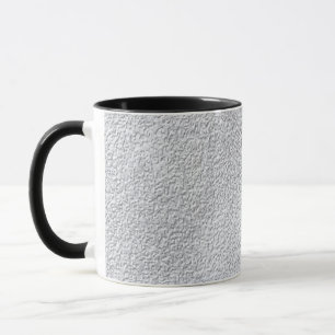 Konkretes Grausteinfassmuster Tasse