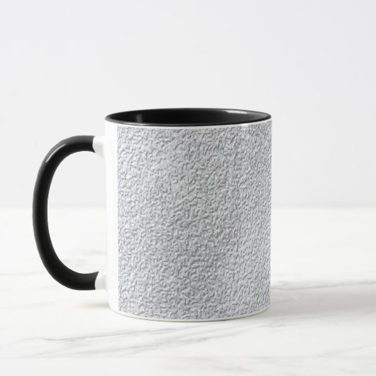 Konkretes Grausteinfassmuster Tasse (Links)