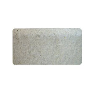 Konkretes Kerbing Adressaufkleber