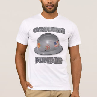 Konkretes Pumpen T-Shirt