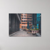 Konkretes Schweigen Leinwanddruck (Vorderseite)