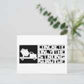 Konkretes Überleben Postkarte (Stehend Vorderseite)