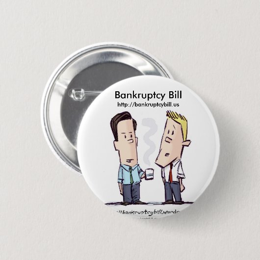 Konkurs-Bill-Knopf Button (Vorne & Hinten)