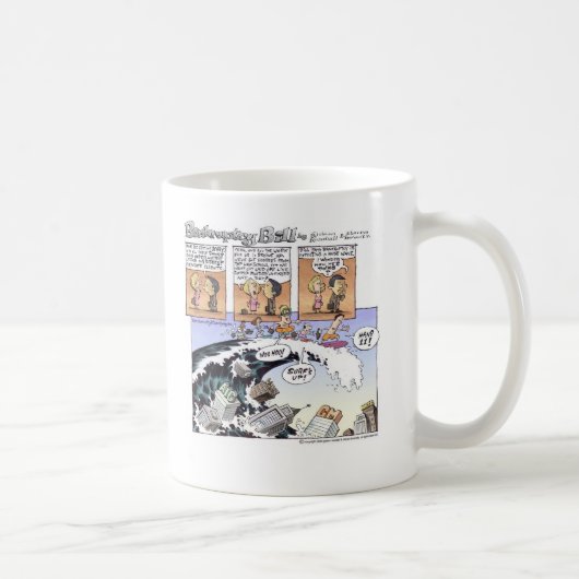 Konkurs-Wellen-Tasse Kaffeetasse (Rechts)