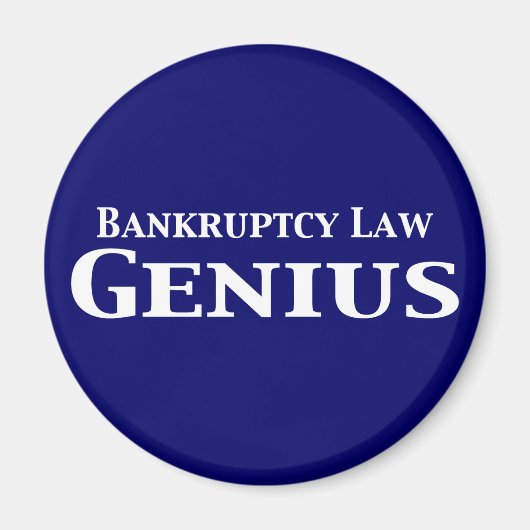Konkursgesetz Genius Gifts Magnet (Vorne)