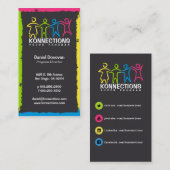 Konnections Jugend-Programm-gemeinnützige Visitenkarte (Vorne/Hinten)