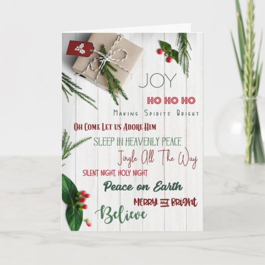 KÖNNEN "ALLE" IHRE WÜNSCHE WÜNSCHE WIRKEN KARTE (Vorderseite)