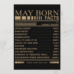 können geborenen T - Shirt Karte