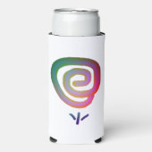 KÖNNEN KUNST UND DESIGN STYLES VERSCHÄRFEN SELTERS DOSENKÜHLER (Seltzer Vorderseite)