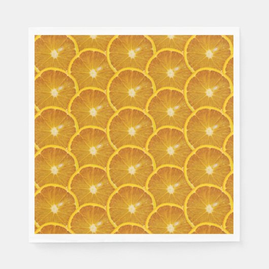 KÖNNEN ORANGE SLICE NAPKIN SERVIETTE (Vorderseite)