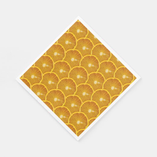 KÖNNEN ORANGE SLICE NAPKIN SERVIETTE (Ecke)