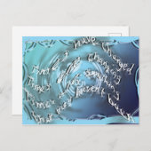 können postkarte (Vorne/Hinten)