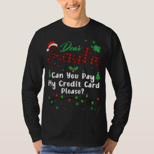 Können Sie bitte meine Kreditkarte bezahlen, passe T-Shirt