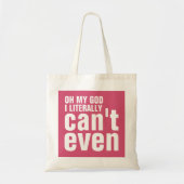 Können Sie buchstäblich nicht einmal Tragetasche (Vorne)