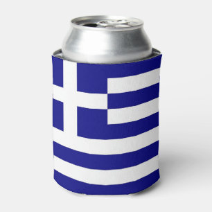 Können Sie cooler mit Flagge von Griechenland Dosenkühler