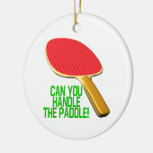 Können Sie das Paddel behandeln Keramikornament (Links)