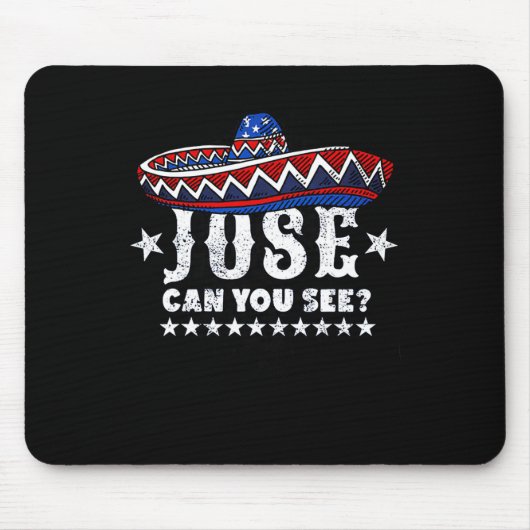 Können Sie den 4. Juli sehen? Mousepad (Vorne)