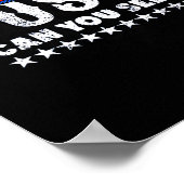 Können Sie den 4. Juli sehen? Poster (Ecke)