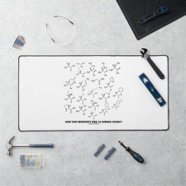 Können Sie die 20 Aminosäuren identifizieren? Chem Schreibtischunterlage