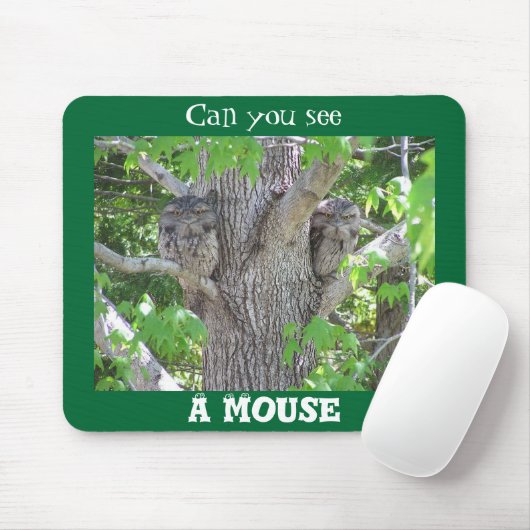 Können Sie eine Maus sehen? Mousepad (Mit Mouse)