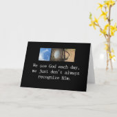 Können Sie ihn sehen Karte (Gelbe Blume)