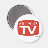 KÖNNEN SIE IHREN Fernseher Magnet (Vorderseite/Rückseite)