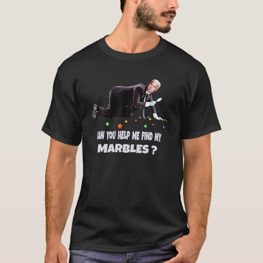 KÖNNEN SIE MIR HELFEN, MEINE MARBLES Funny Joe Bid T-Shirt (Vorderseite)