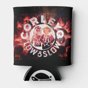 Können Sie mit CorleyQ Logos auf "Feuer" Entwurf Dosenkühler