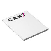 Können Sie nicht in Dosen-Notizblock Notizblock (angewinkelt)