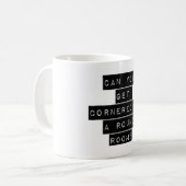 Können Sie sich verzieren? Kaffeetasse (Vorderseite Links)