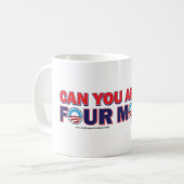 Können Sie sich vier weitere leisten? Kaffeetasse (Vorderseite Links)