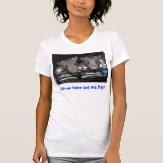 Können wir herauskommen und Spiel? T-Shirt