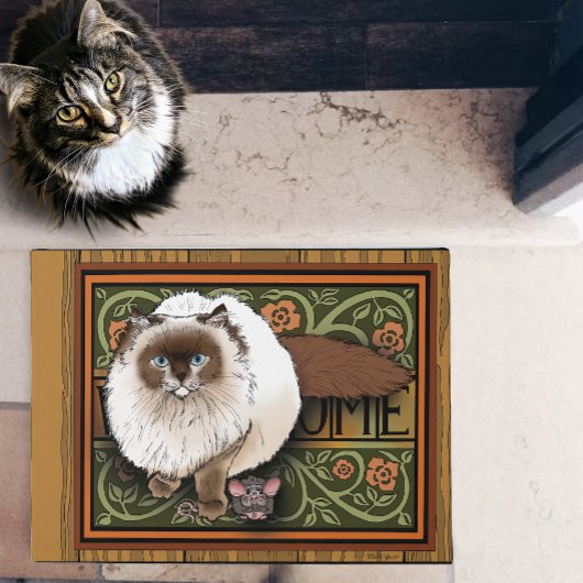 Können wir ihn behalten haben? fußmatte