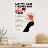 KÖNNEN WIR KINDER ERHÖHEN, DIE DIE UNLIEBTEN DINGE POSTER (Küche)