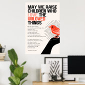 KÖNNEN WIR KINDER ERHÖHEN, DIE DIE UNLIEBTEN DINGE POSTER (Heimbüro)