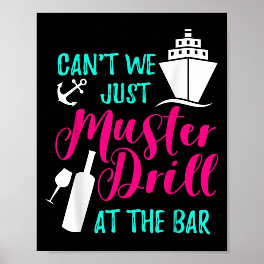 Können wir nicht einfach die Drill im Bar Cruise V Poster (Vorne)