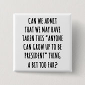 Können wir zugeben? button (Vorderseite)