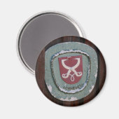 Konnevesi Door Plate Magnet (Vorderseite/Rückseite)