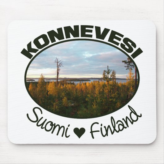 Konnevesi mousepad (Vorne)