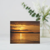 Konnevesi Sunset Postkarte (Stehend Vorderseite)