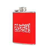 Konnichiwa! Japanisch Hallo! こ ん に ち Nihongo Langu Flachmann (Links)