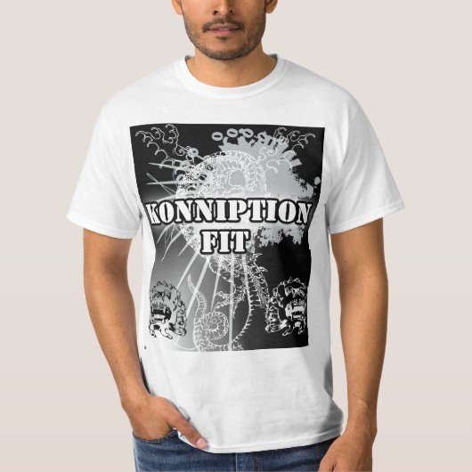 Konniption passte "super asiatische Empfindungs-" T-Shirt (Vorderseite)