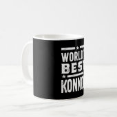 Konnor Personalisiert Name Birthday Kaffeetasse (Vorderseite Links)