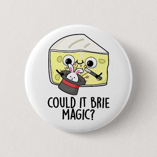 Könnte es eine magische Funny Cheese Puppe bringen Button (Vorderseite)