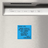 Könnte es noch schlimmeren lustigen Kühlschrankmag Magnet (In Situ (Geschirrspüler))
