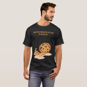 Könnte Fitnessstudio, sollte Gymnastik in den Keks T-Shirt (Vorne ganz)