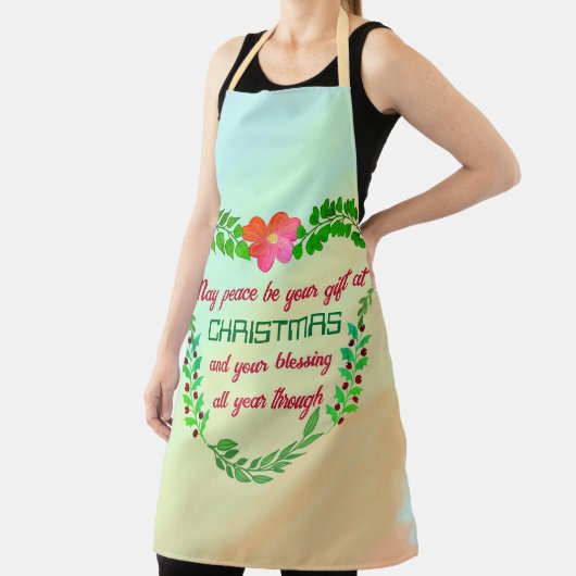 KÖNNTE FRIEDEN SEIN, DASS IHR GESCHENK BEI CHRISTM SCHÜRZE (InSitu)